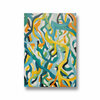 Cosmic Swirls Abstract Modern Wall Art