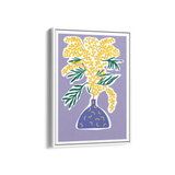 Lavender Fields and Blooms Aesthetic Wall Art