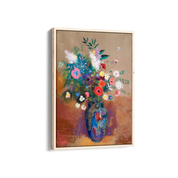 Bouquet of Flowers (1900—1905) by Odilon Redon Botanical Wall Art