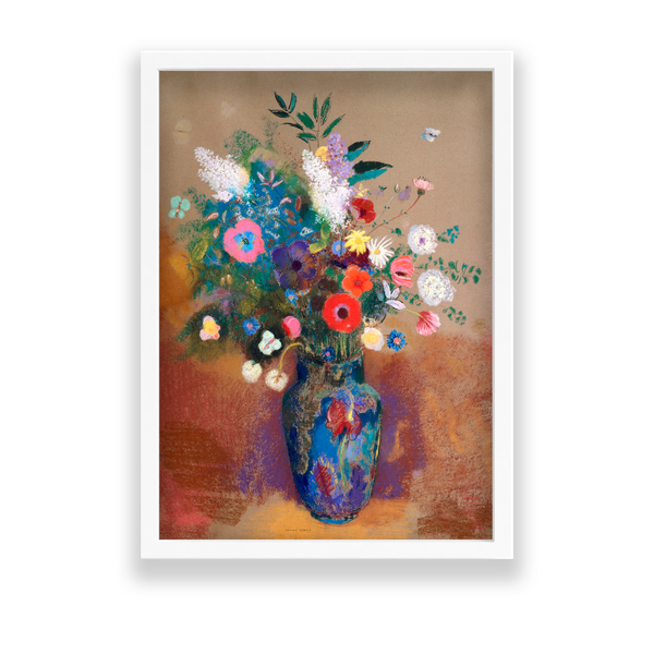 Bouquet of Flowers (1900—1905) by Odilon Redon Botanical Wall Art