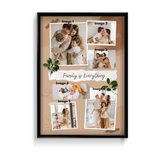 Family Collage Style Wall Art