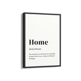 Home Definition Style Wall Art