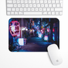 Neon City Lights Desk Mat Gaming Mouse Pad