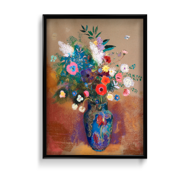 Bouquet of Flowers (1900—1905) by Odilon Redon Botanical Wall Art