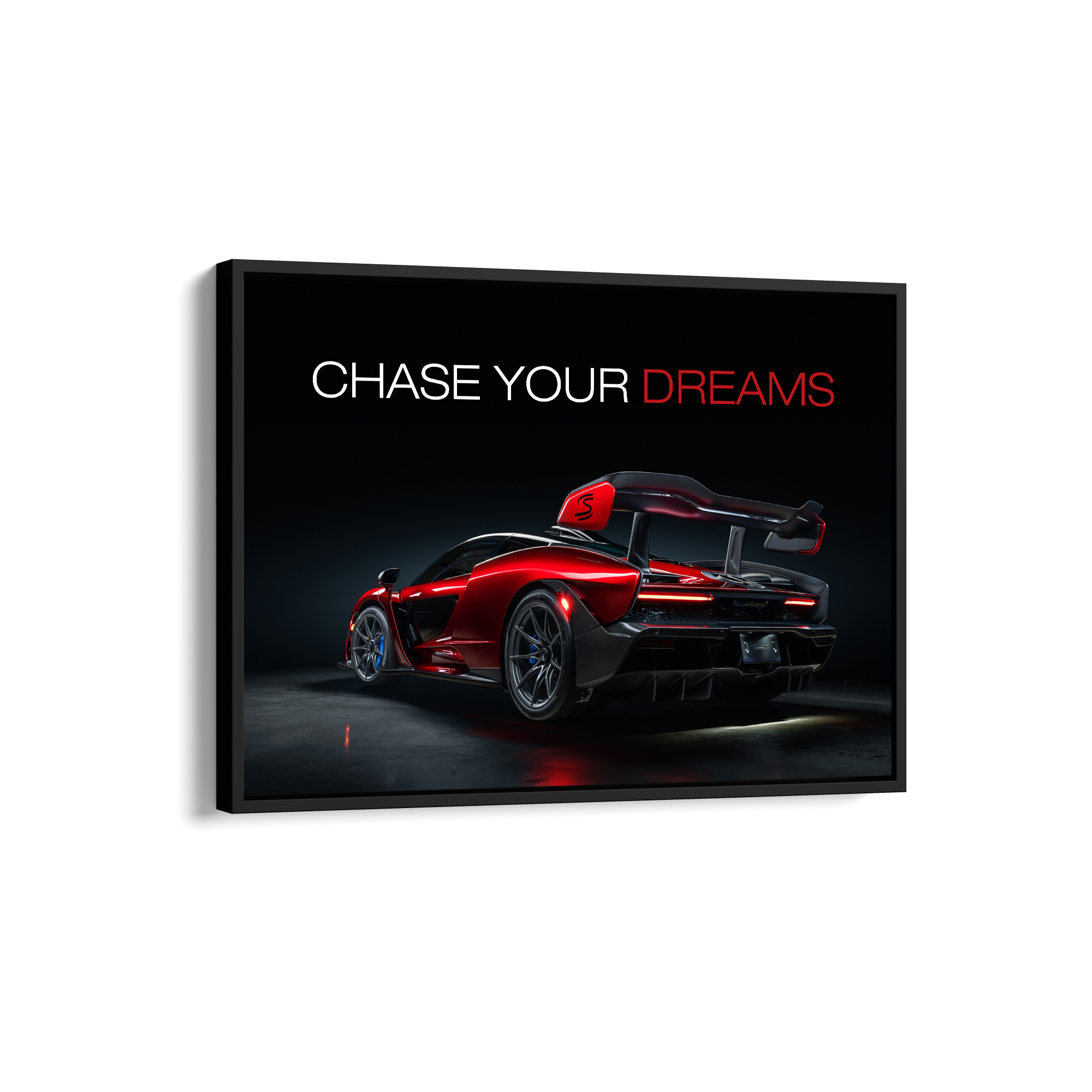 Chase your dreams - McLaren Wall Poster