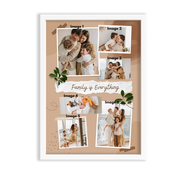 Family Collage Style Wall Art