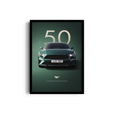 Special Edition Bullitt Mustang Wall Art