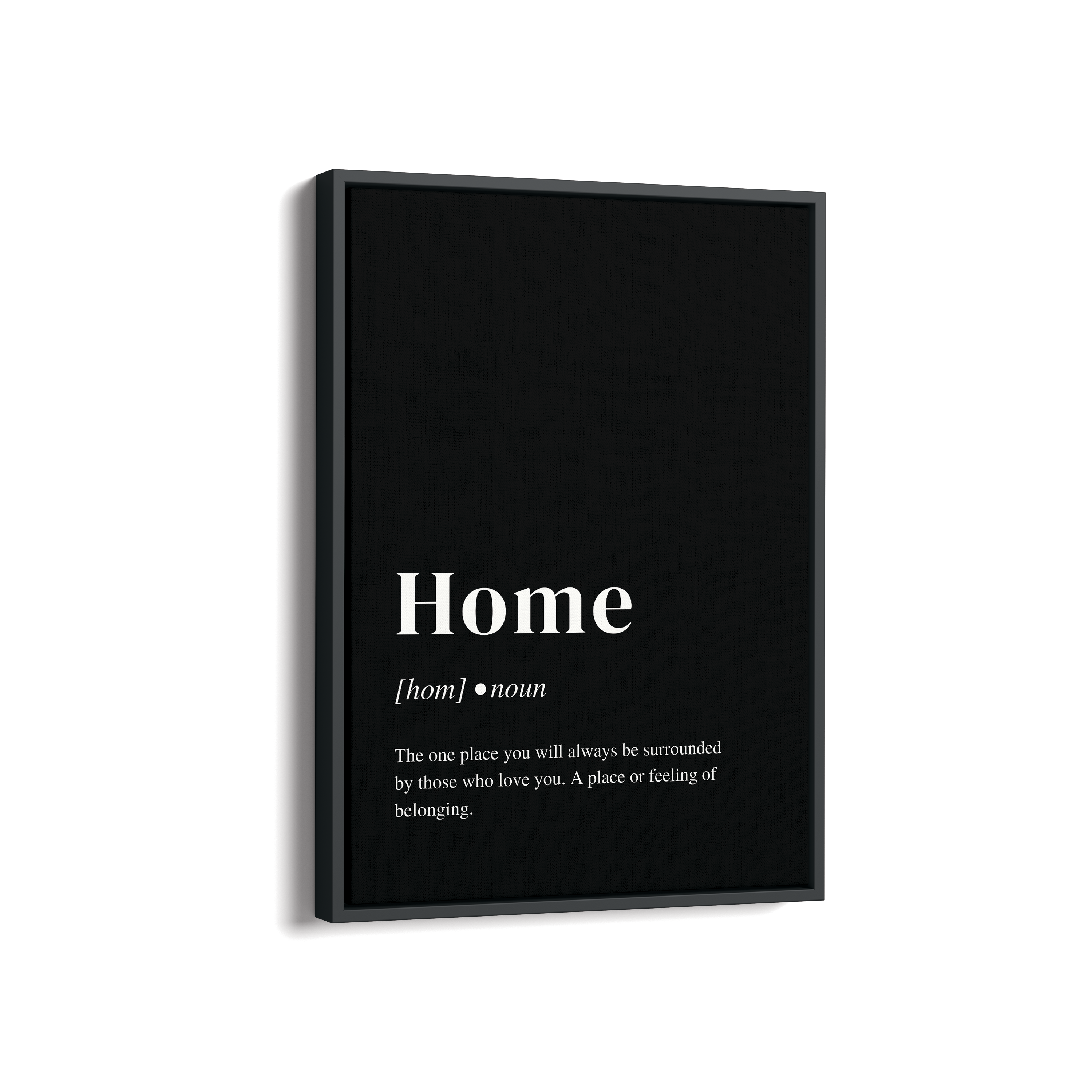 Home Definition Style Wall Art