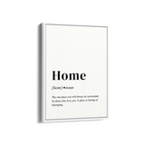 Home Definition Style Wall Art