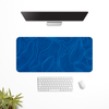 Abyssal Wave Topography Desk Mat | Desk Pad | Mouse Pad