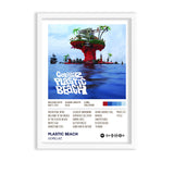 Plastic Beach by Gorillaz Album Poster