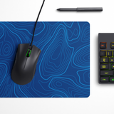 Abyssal Wave Topography Desk Mat | Desk Pad | Mouse Pad