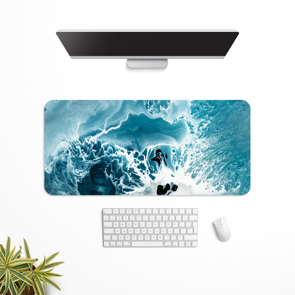 Coastal Rush Desk Mat | Desk Pad | Mouse Pad