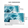 Coastal Rush Desk Mat | Desk Pad | Mouse Pad