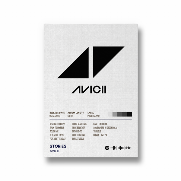 Stories by Avicii Music Album Poster