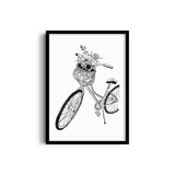 Pedals and Petals Travel Wall Art