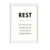 Rest Definition Poster