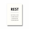 Rest Definition Poster