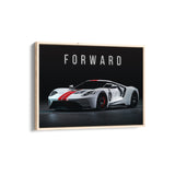 Forward - Ford GT Super Car Wall Poster