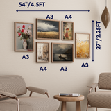 Set of 6 Mix-Modern Wall Art