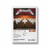Master of Puppets by Metallica Music Album Poster