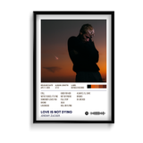 Love is not dying by Jeremy Zucker Music Album Poster