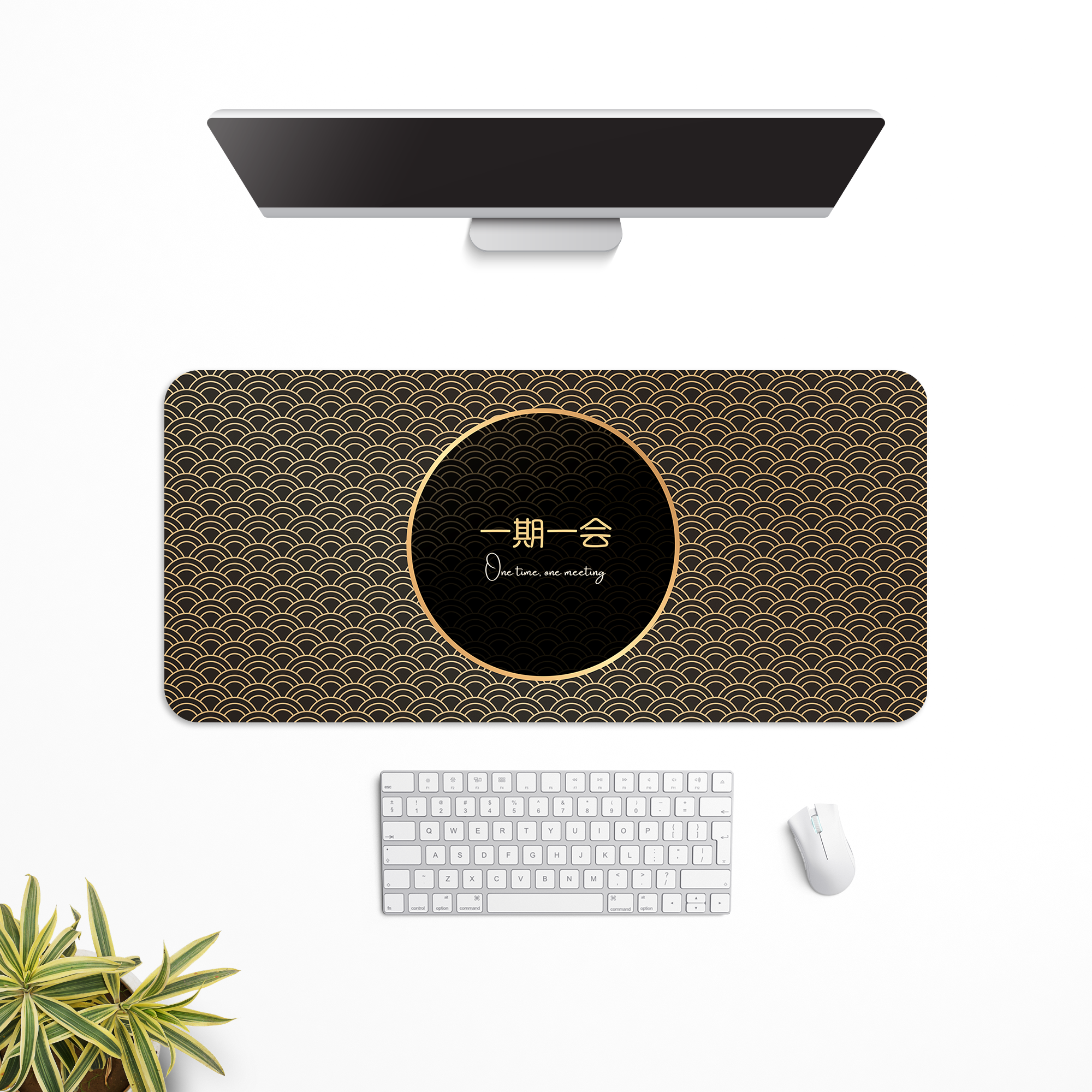 Ichigo Ichie (一期一会) Pattern Desk Mat | Desk Pad | Mouse Pad