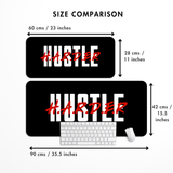 Hustle Harder Desk Mat | Desk Pad | Mouse Pad