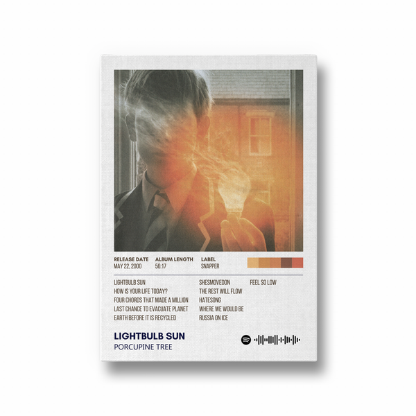 Lightbulb Sun by Porcupine Tree Music Album Poster