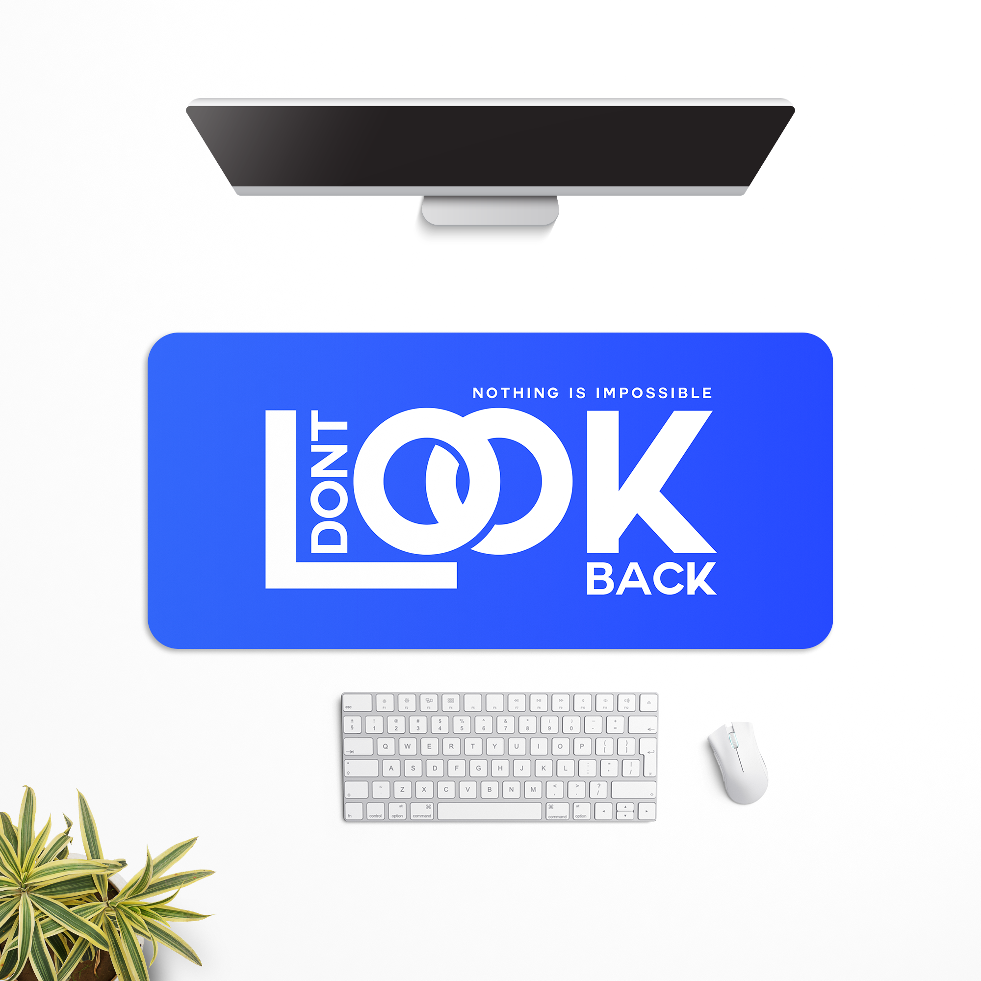 Don’t Look Back Desk Mat | Desk Pad | Mouse Pad