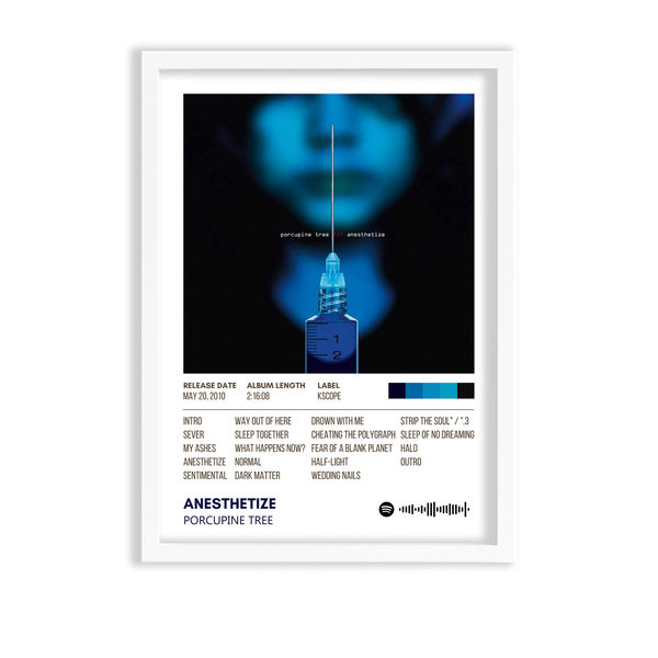 Anesthetize by Porcupine Tree Music Album Poster