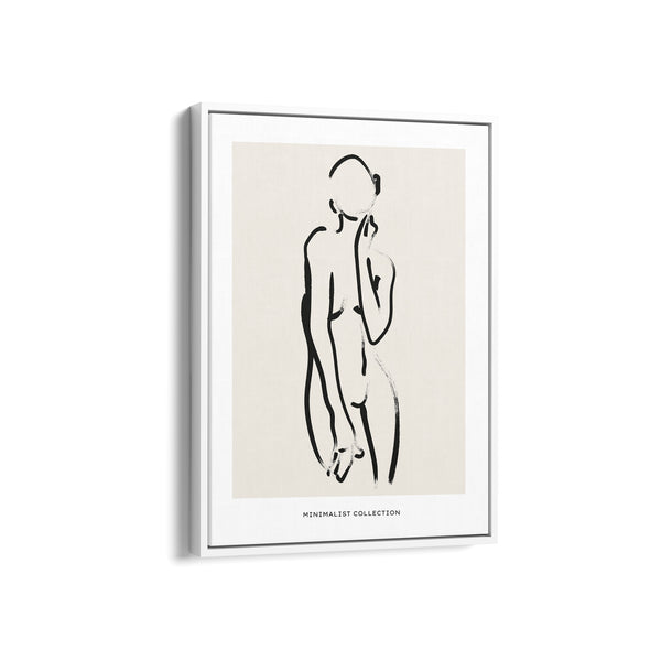 Female Line Art Boho Modern Wall Art