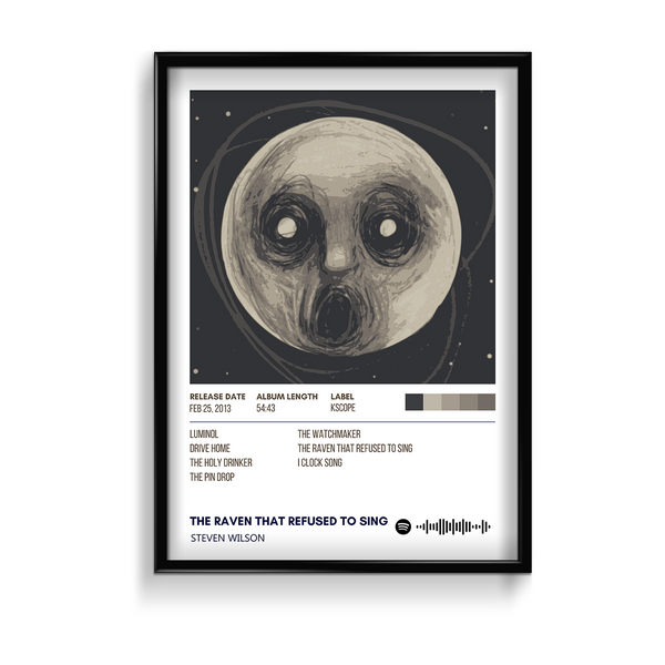 The Raven that refused to sing by Steven Wilson Album Poster