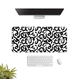 Calligraphy Chaos Desk Mat | Desk Pad | Mouse Pad