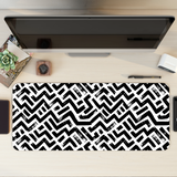 Rugged Zigzag Desk Mat | Desk Pad | Mouse Pad