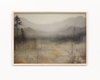 Misty Mountains Solace Wall Art