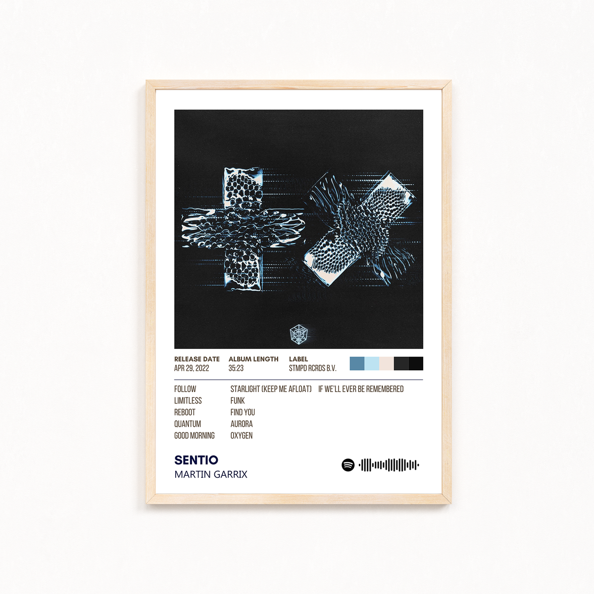 Sentio by Matin Garrix Music Album Poster – The Mortal Soul