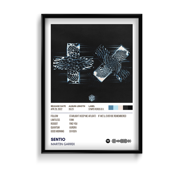 Sentio by Matin Garrix Music Album Poster