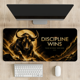 Golden Bull Trading Desk Mat | Desk Pad | Mouse Pad