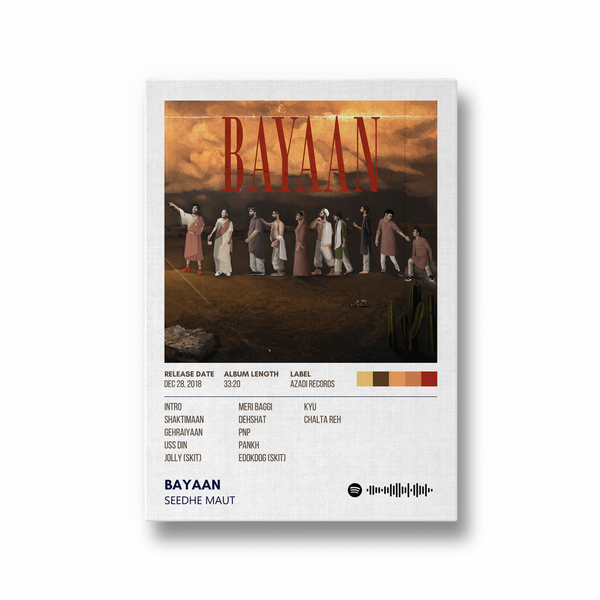 Bayaan by Seedhe Maut Music Album Poster