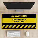 Caution Zone Desk Mat | Desk Pad | Mouse Pad