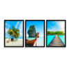 Set of 3 Beach Wall Art