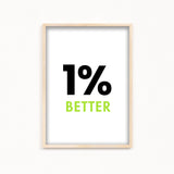 1% better Poster
