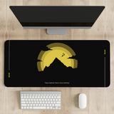 Golden Summit Desk Mat | Desk Pad | Mouse Pad