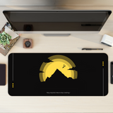 Golden Summit Desk Mat | Desk Pad | Mouse Pad