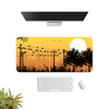 Golden Flock Desk Mat | Desk Pad | Mouse Pad
