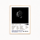 Shoot for the stars aim for the moon by Pop Smoke Music Album Poster