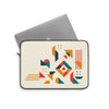 Geometric Pattern Light Laptop Sleeve (Macbook, HP, Lenovo, Asus, Others)