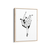 Poised in Motion Dancing Wall Art