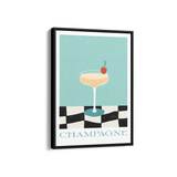 Champagne Cravings Wall Art